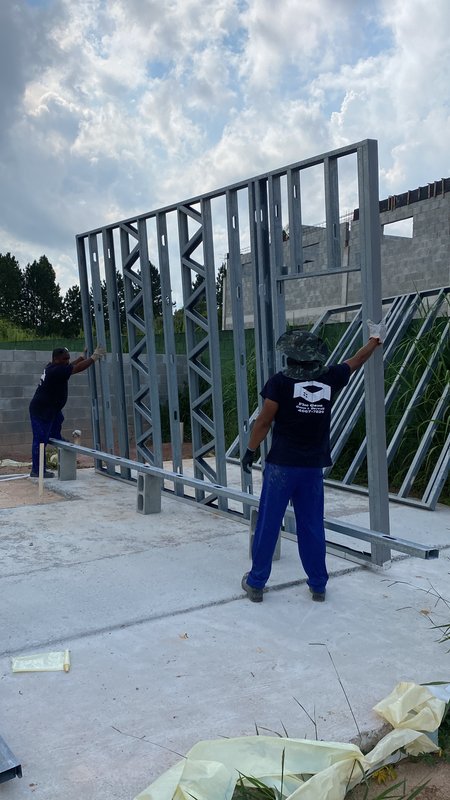 Estrutura de Aço Galvanizado Resistente