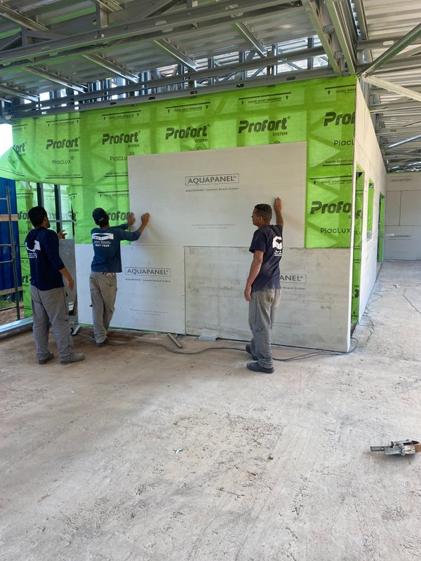 Acabamento de Forro de Gesso com Iluminação Embutida